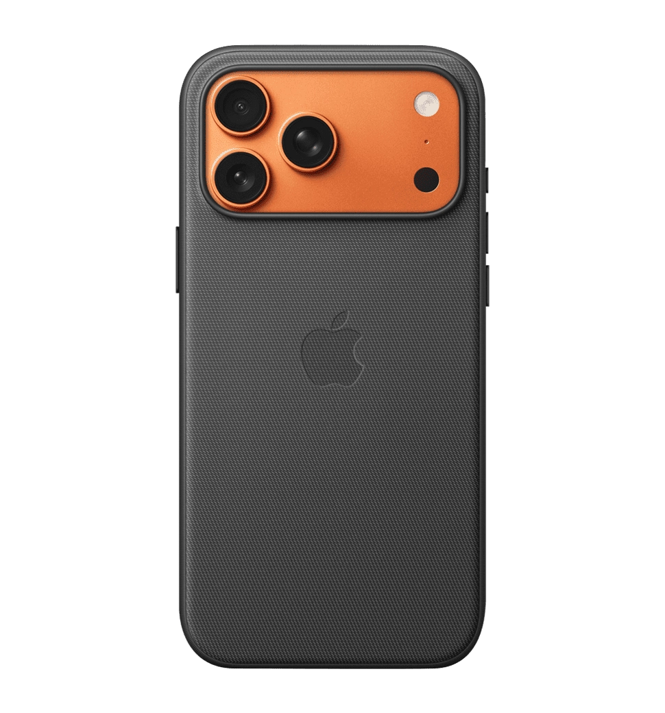 Чохол iPhone 17 Pro Max TechWoven Case with MagSafe - Black (MGF84ZM)